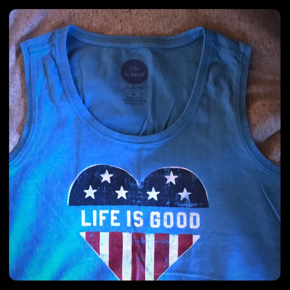 Life is Good tank top